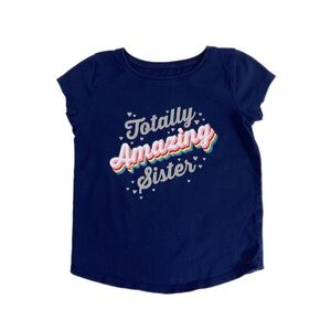 Jumping Bean Girl’s “Totally Amazing Sister” Softest Tee
